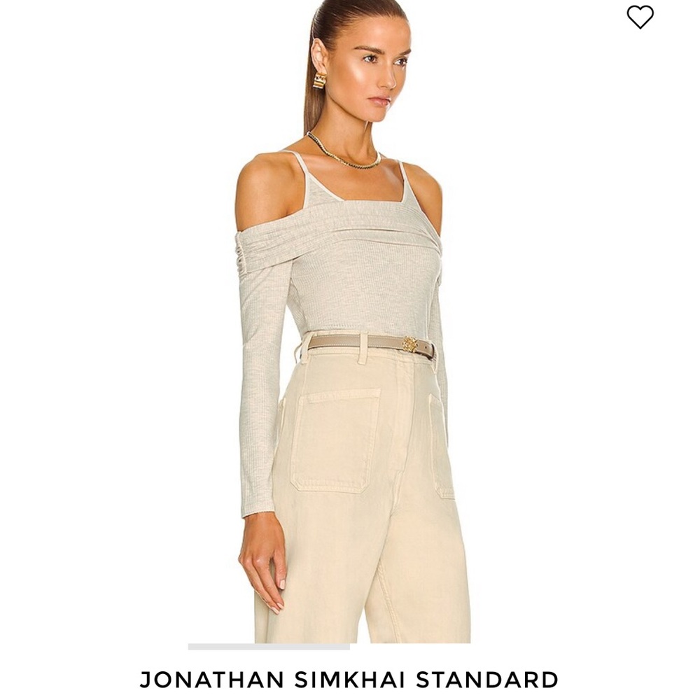 Jonathan Simkhai off the shoulder top